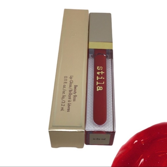 Stila Other - Stila Beauty Boss Lip Gloss In the Red new glam